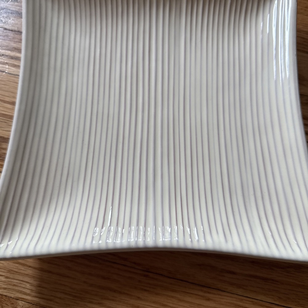 Molde Portugal Ribbed 8" Serving Plate- MCM Retro - used as a bowl or plate